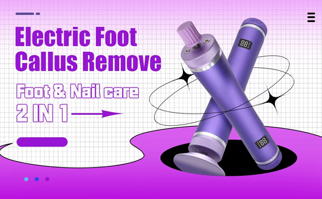 DermaZen™ USB Rechargeable Electric Foot Callus Remover & Nail Grinder